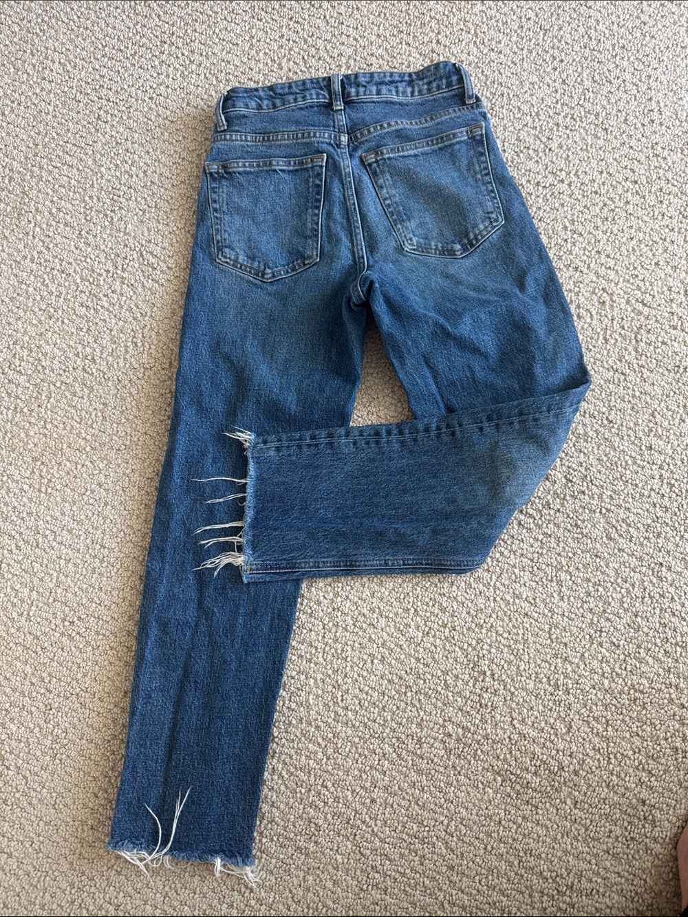 Topshop Women’s Blue Denim Jeans, 25